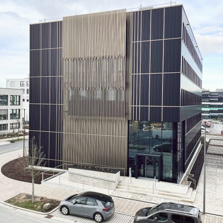 Projektreferenz von Elektro Pixis - OEK Aussenansicht von Oben